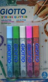 Opakowanie Giotto Strass Glitter 5 sztuk