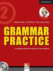 Grammar Practice 2 + CD. Autor: Puchta Herbert, Stranks Jeff, Lewis-Jones Peter. Dadada.pl Okładka książki Grammar Practice 2 + CD