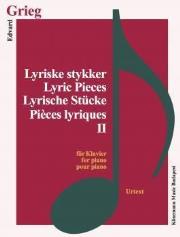 Okładka książki Grieg. Lyrische Stucke II fur Klavier