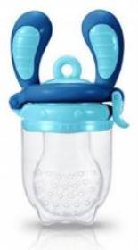 Okładka książki Gryzak do podawania pokarmu rozm. L Błękitny DUMEL