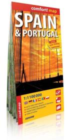 Hiszpania i Portugalia 1:1100 000. Wydawca: ExpressMap. Dadada.pl Opakowanie Hiszpania i Portugalia 1:1100 000