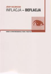 Okładka książki Inflacja-deflacja