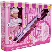 Opakowanie Julka lalka bobas z wózkiem i łóżeczkiem