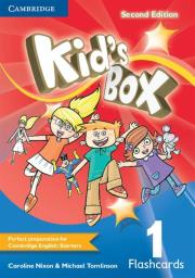 Kid's Box 1 Flashcards. Autor: Nixon Caroline, Tomlinson Michael. Dadada.pl Okładka książki Kid's Box 1 Flashcards