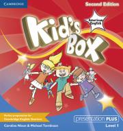 Kid's Box 1 Presentation Plus. Autor: Nixon Caroline, Tomlinson Michael. Dadada.pl Okładka książki Kid's Box 1 Presentation Plus