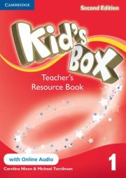 Kid's Box 1 Teacher's Resource Book + Online audio. Autor: Nixon Caroline, Tomlinson Michael. Dadada.pl Okładka książki Kid's Box 1 Teacher's Resource Book + Online audio