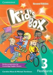 Kid's Box 3 Flashcards. Autor: Nixon Caroline, Tomlinson Michael. Dadada.pl Okładka książki Kid's Box 3 Flashcards