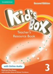 Kid's Box 3 Teacher's Resource Book with Online Audio. Autor: Escribano Kathryn, Nixon Caroline, Tomlinson Michael. Dadada.pl Okładka książki Kid's Box 3 Teacher's Resource Book with Online Audio