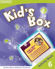 Kid's Box 6 Activity Book. Autor: Nixon Caroline, Tomlinson Michael. Dadada.pl Okładka książki Kid's Box 6 Activity Book