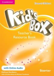 Kid's Box Starter Teacher's Resource Book + Online audio. Autor: Escribano Kathryn, Nixon Caroline, Tomlinson Michael. Dadada.pl Okładka książki Kid's Box Starter Teacher's Resource Book + Online audio