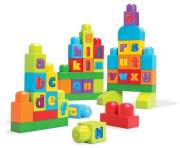 Opakowanie Klocki Mega Bloks ćwiczymy ABC! First Builders