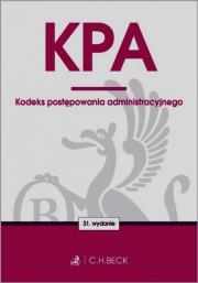 Okładka książki Kodeks postępowania administracyjnego