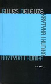 Okładka książki Krytyka i klinika