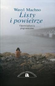 Okładka książki Listy i powietrze