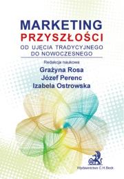 Marketing przyszłości. Autor: dr hab. Grażyna Rosa. Dadada.pl Okładka książki Marketing przyszłości