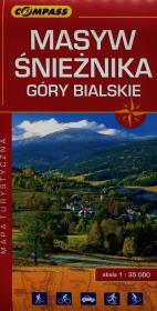 Masyw Śnieżnika Góry Bialskie mapa turystyczna 1:35 000. Wydawca: Compass. Dadada.pl Opakowanie Masyw Śnieżnika Góry Bialskie mapa turystyczna 1:35 000