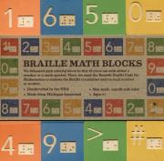 Opakowanie Matematyka Braillea Drewniane klocki