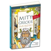 Mity greckie dla dzieci. Autor: Lucyna Szary. Dadada.pl Okładka książki Mity greckie dla dzieci