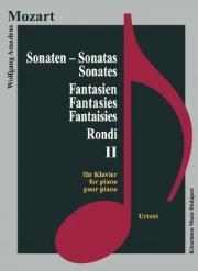 Okładka książki Mozart. Sonaten, Fantasien, Rondi II fur Klavier