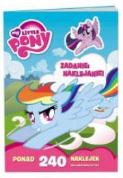 My Little Pony 240 naklejek. Zadanie: naklejanie!. Autor: Opracowanie zbiorowe. Dadada.pl Okładka książki My Little Pony 240 naklejek. Zadanie: naklejanie!
