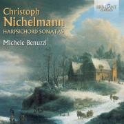 Nichelmann: Harpsichord Sonatas. Autor: Michele Benuzzi. Dadada.pl Okładka książki Nichelmann: Harpsichord Sonatas