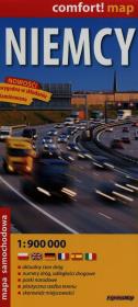 Niemcy mapa samochodowa 1:900 000. Wydawca: ExpressMap. Dadada.pl Opakowanie Niemcy mapa samochodowa 1:900 000