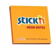 Notes samoprzylepny 76x76mm pomarańczowy neonowy 12 sztuk. Wydawca: STICK’N. Dadada.pl Opakowanie Notes samoprzylepny 76x76mm pomarańczowy neonowy 12 sztuk