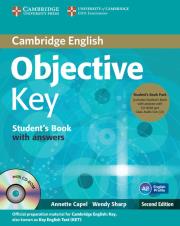 Objective Key Student's Book with answers + 3CD. Autor: Capel Annette, Sharp Wendy. Dadada.pl Okładka książki Objective Key Student's Book with answers + 3CD