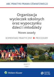 Organizacja wycieczek szkolnych oraz wypoczynku dzieci i młodzieży. Autor: Marciniak Lidia, Piotrowska-Albin Elżbieta. Dadada.pl Okładka książki Organizacja wycieczek szkolnych oraz wypoczynku dzieci i młodzieży