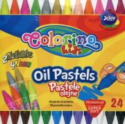 Opakowanie Pastele olejne trójkątne Colorino Kids 24 kolory