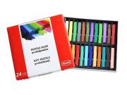 Pastele suche 24 kolory TOMA. Wydawca: TOMA. Dadada.pl Opakowanie Pastele suche 24 kolory TOMA