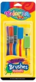 Pędzelki kreatywne Colorino Kids 6 sztuk. Wydawca: Patio. Dadada.pl Opakowanie Pędzelki kreatywne Colorino Kids 6 sztuk