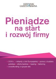 Okładka książki Pieniądze na start i rozwój firmy