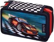 Okładka książki Piórnik 31cz. potrójny Super Racer