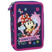 Opakowanie Piórnik z wyposażeniem dwukomorowy. Minnie 17