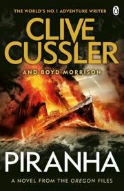 Piranha. Autor: Clive Cussler, Morrison Boyd. Dadada.pl Okładka książki Piranha