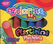 Plastelina Brokatowa Colorino Kids. Wydawca: Patio. Dadada.pl Opakowanie Plastelina Brokatowa Colorino Kids
