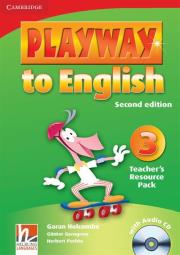 Playway to English 3 Teacher's Resource with CD. Autor: Holcombe Garan, Gerngross Gunter, Puchta Herbert. Dadada.pl Okładka książki Playway to English 3 Teacher's Resource with CD