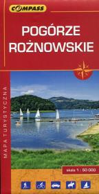 Okładka książki Pogórze Rożnowskie mapa turystyczna 1:50 000