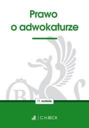 Okładka książki Prawo o adwokaturze