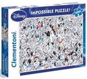 Puzzle 1000 Impossible 101 Dalmatyńczyków. Wydawca: Clementoni. Dadada.pl Opakowanie Puzzle 1000 Impossible 101 Dalmatyńczyków