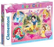 Okładka książki Puzzle 104 Brokat Księżniczki