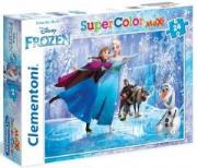 Okładka książki Puzzle 24 Maxi Kraina Lodu - Łyżwiarstwo