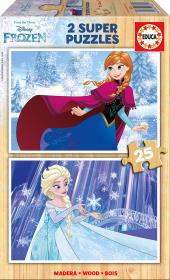 Puzzle drewniane Kraina lodu. Wydawca: Educa Borras. Dadada.pl Opakowanie Puzzle drewniane Kraina lodu