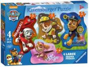 Opakowanie Puzzle Psi patrol 4w1