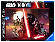 Puzzle Star Wars Przebudzenie Mocy 1000. Wydawca: Ravensburger. Dadada.pl Opakowanie Puzzle Star Wars Przebudzenie Mocy 1000