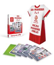 PZPN Gra Piłkarska 2w1 (koszulka). Wydawca: Cartamundi. Dadada.pl Opakowanie PZPN Gra Piłkarska 2w1 (koszulka)