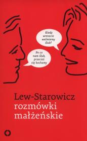 Rozmówki małżeńskie. Autor: Zbigniew Lew-Starowicz. Dadada.pl Okładka książki Rozmówki małżeńskie