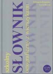 Słownik ortograficzny z wierszykami. Autor: Edward Polański, Dereń Ewa. Dadada.pl Okładka książki Słownik ortograficzny z wierszykami