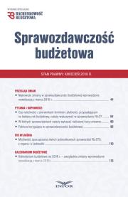 Okładka książki Sprawozdawczość Budżetowa